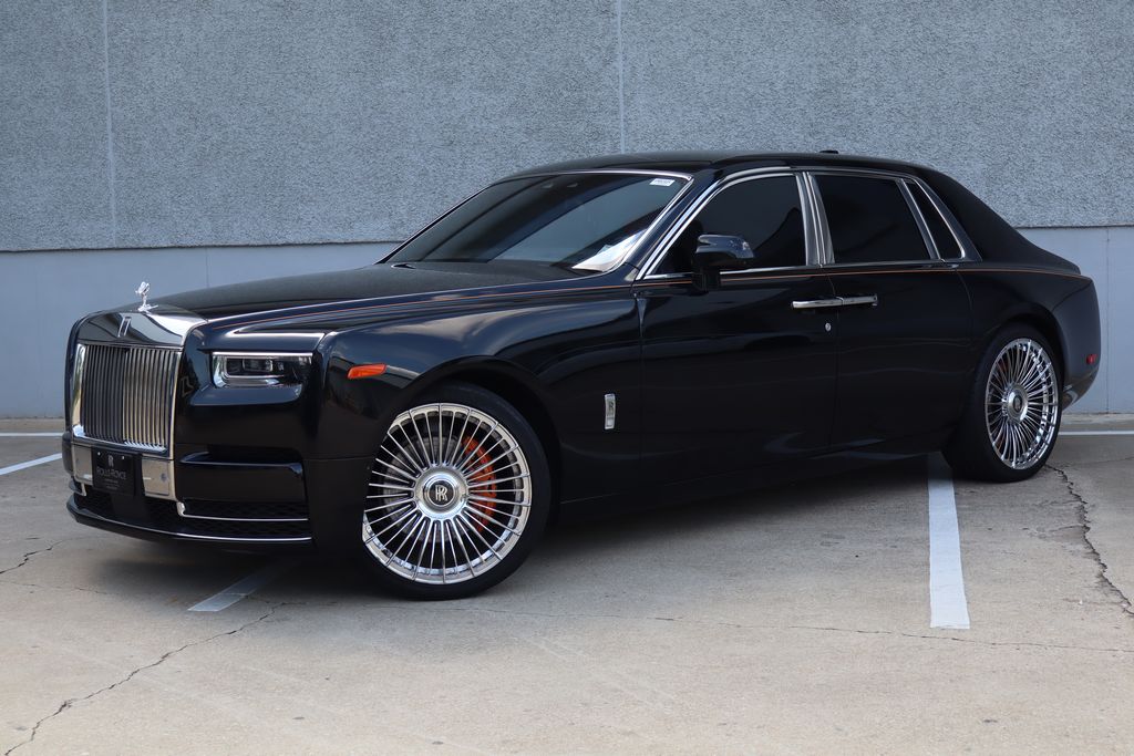 Black Diamond 2024 Rolls-Royce Phantom Sedan Rear-Wheel Drive 8-Speed Automatic