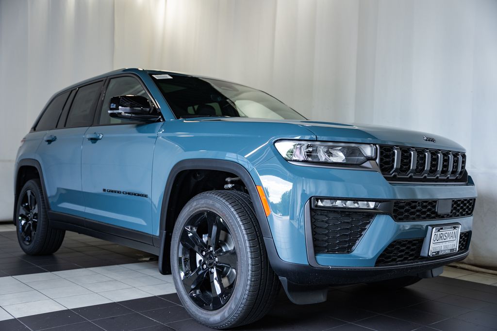 Gray (Steel Blue) 2026 Jeep Grand Cherokee SUV / Crossover Four-Wheel Drive 8-Speed Automatic