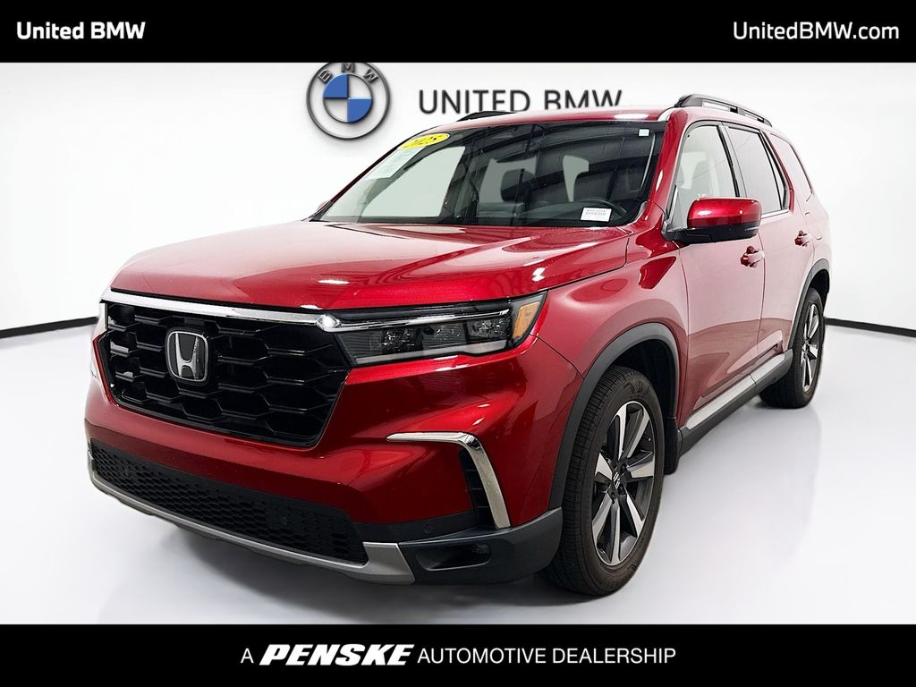Radiant Red 2025 Honda Pilot SUV / Crossover All-Wheel Drive Automatic