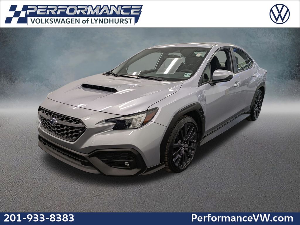 Ice Silver Metallic 2024 Subaru WRX Sedan All-Wheel Drive 6-Speed Manual