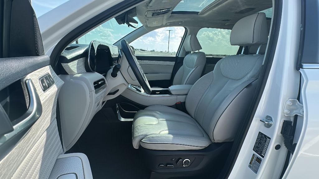 2024 Hyundai Palisade Calligraphy White at Wharton Chevrolet GMC