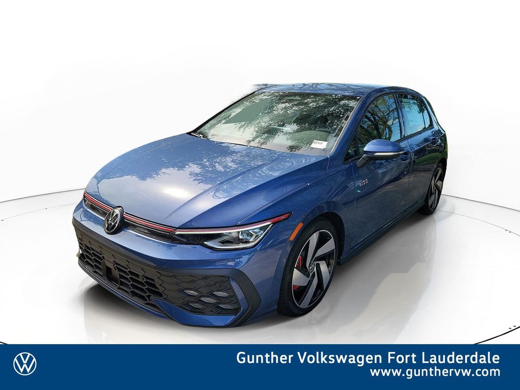 Slate Blue Metallic 2026 Volkswagen Golf GTI Hatchback Front-Wheel Drive Automatic