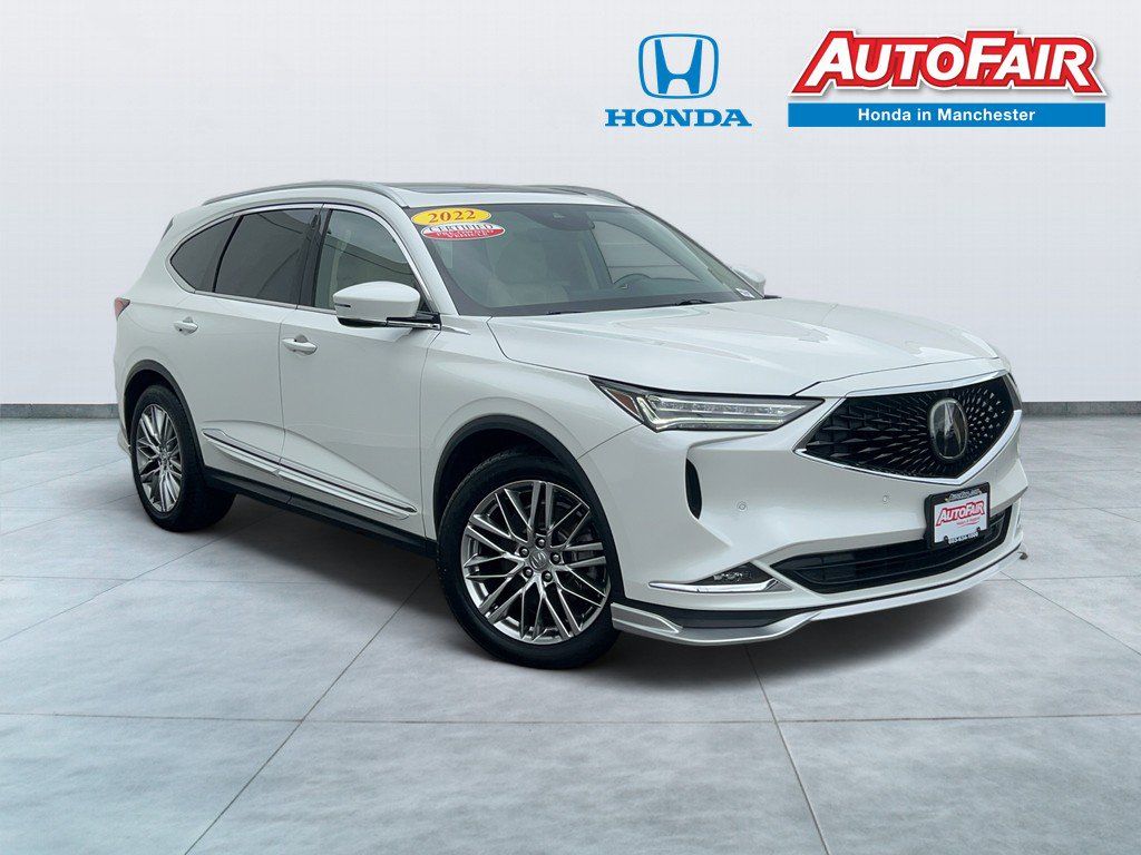 Platinum White Pearl 2022 Acura MDX SUV / Crossover All-Wheel Drive Automatic