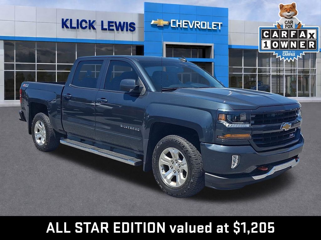 2017 Chevrolet Silverado 1500 LT Gray at Klick Lewis Buick Chevrolet
