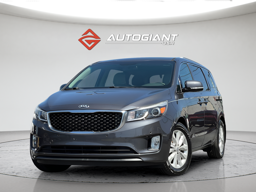 Gray (Platinum Graphite) 2017 Kia Sedona EX Minivan Front-Wheel Drive 6-Speed Automatic