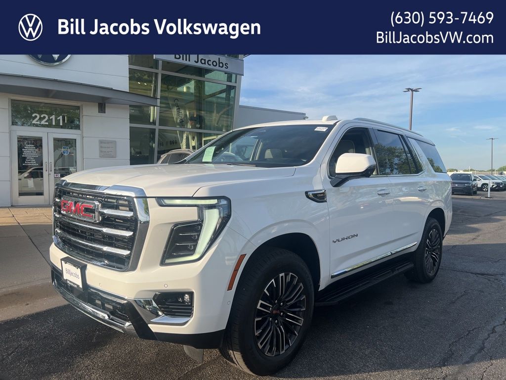 Summit White 2025 GMC Yukon Elevation 4WD SUV / Crossover Four-Wheel Drive