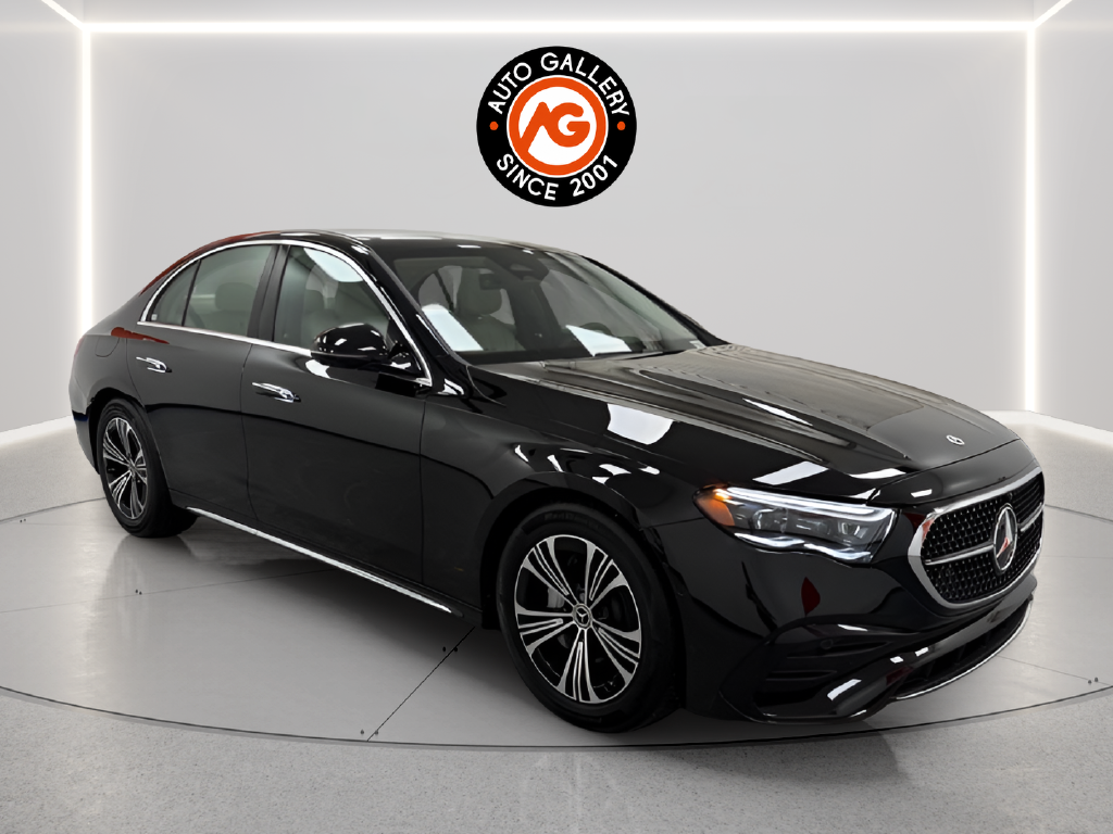 Black 2024 Mercedes-Benz E-Class Sedan All-Wheel Drive 9-Speed Automatic