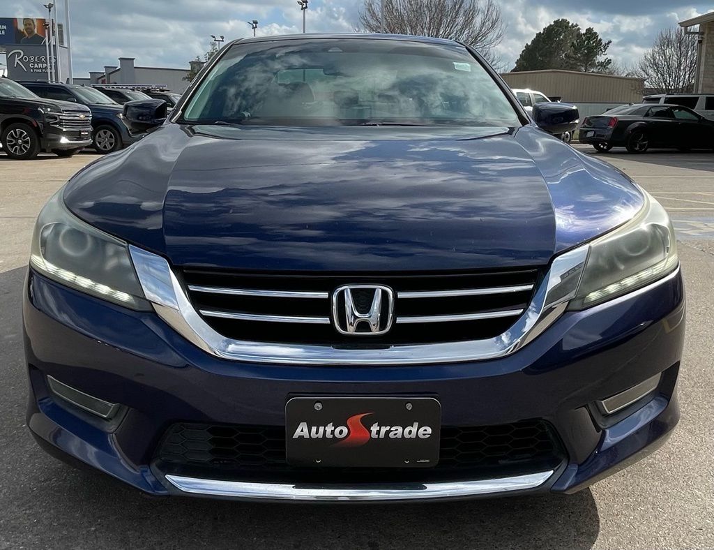 2013 Honda Accord EX-L Blue at Don McGill Toyota