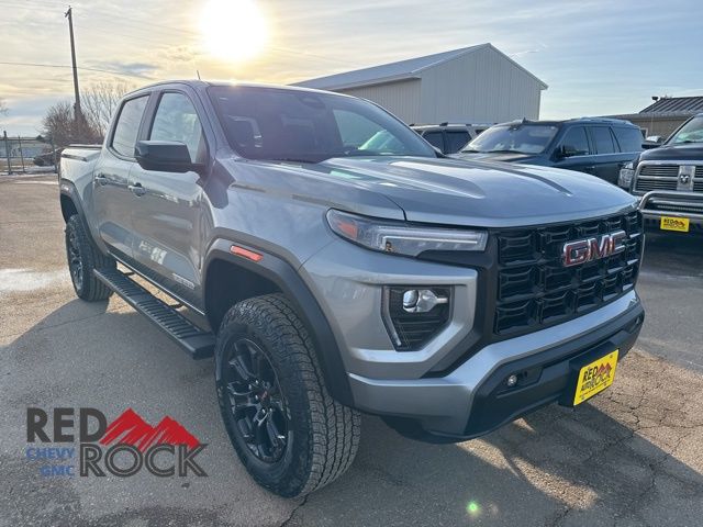 Sterling Metallic 2024 GMC Canyon Elevation Crew Cab 4WD Pickup Truck Four-Wheel Drive 8-Speed Automatic