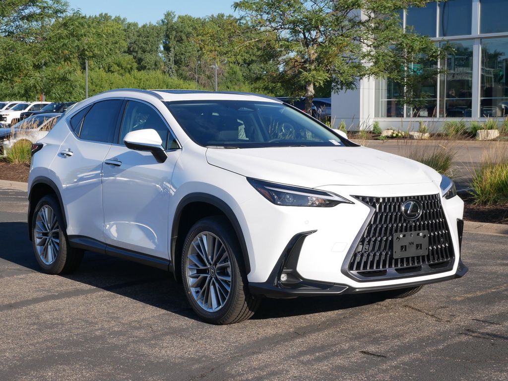 Ultra White 2026 Lexus NX Hybrid SUV / Crossover All-Wheel Drive Continuously Variable Transmission