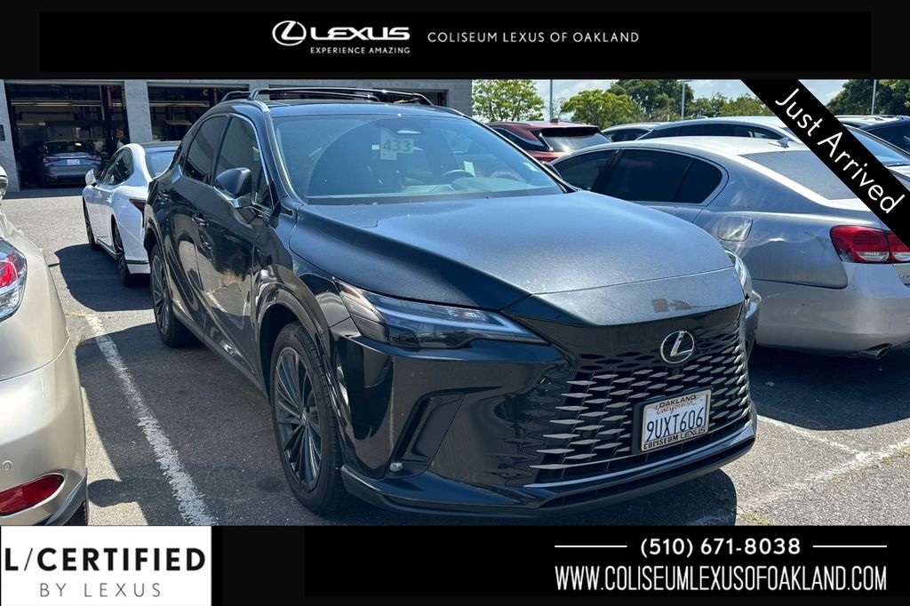 Black (Caviar) 2025 Lexus RX Hybrid 350h Premium AWD SUV / Crossover All-Wheel Drive Continuously Variable Transmission