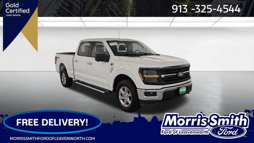 Oxford White 2024 Ford F-150 Pickup Truck Four-Wheel Drive Automatic
