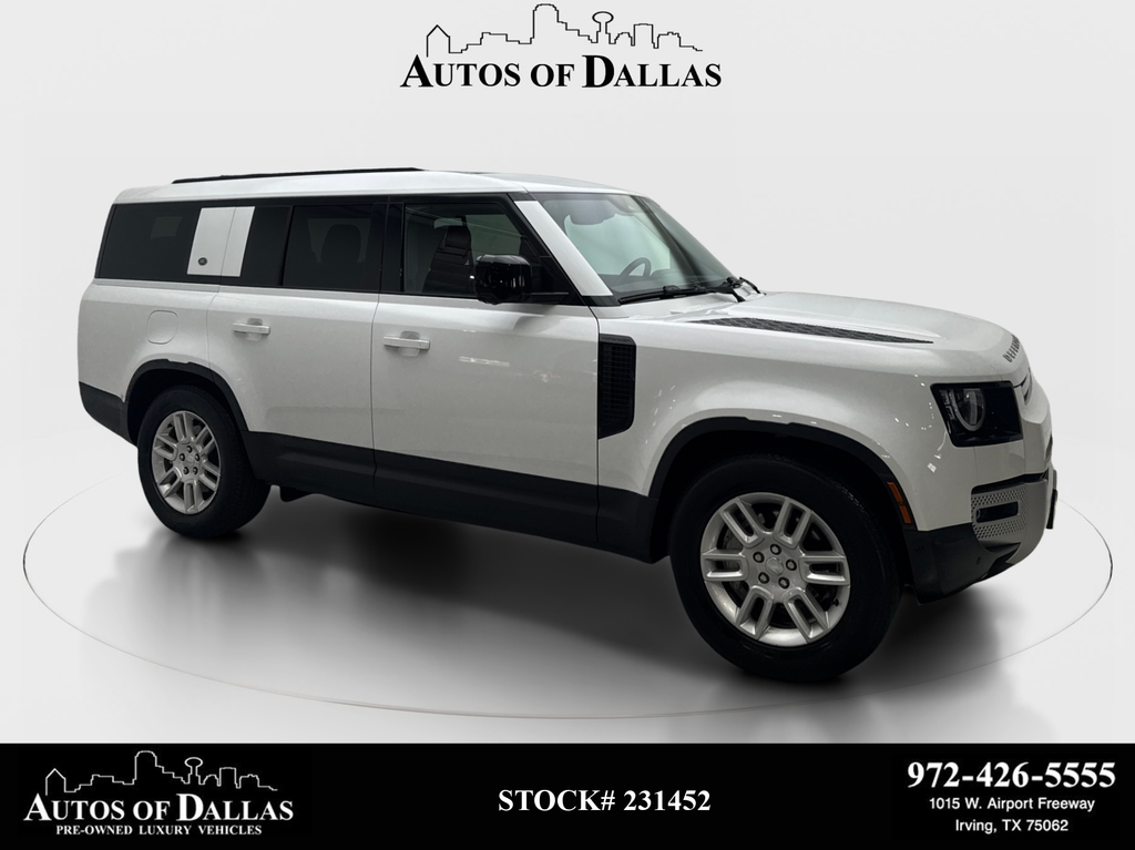 White 2023 Land Rover Defender 130 S AWD SUV / Crossover All-Wheel Drive 8-Speed Automatic