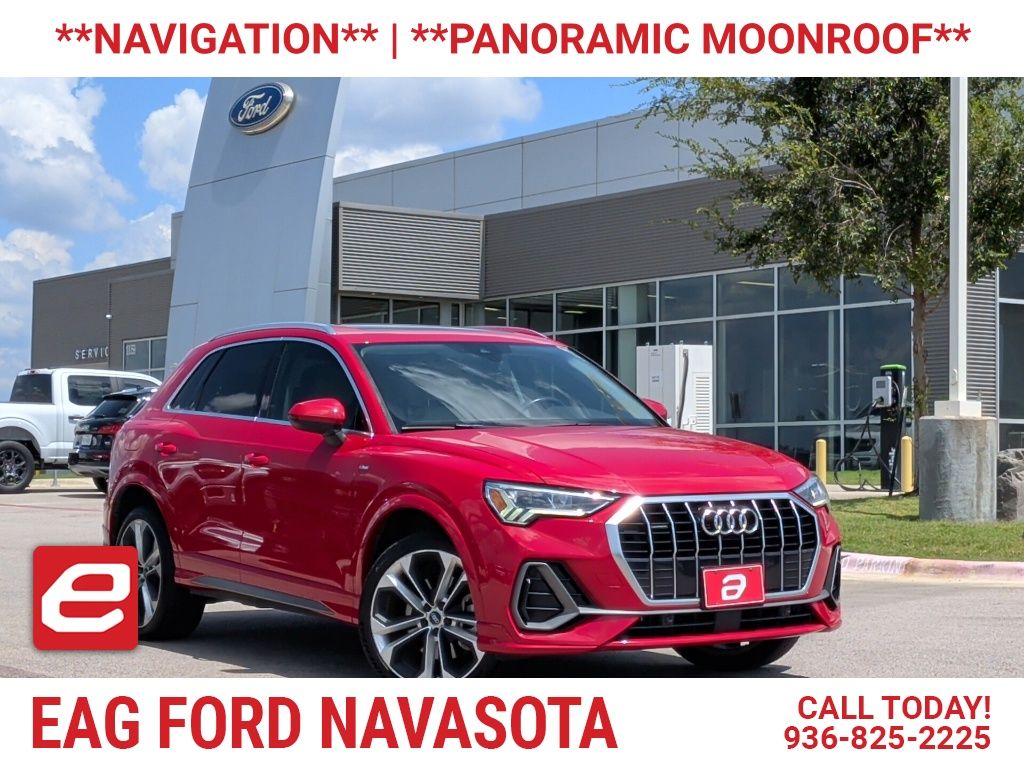 2021 Audi Q3 Premium Plus Red at Autostrade