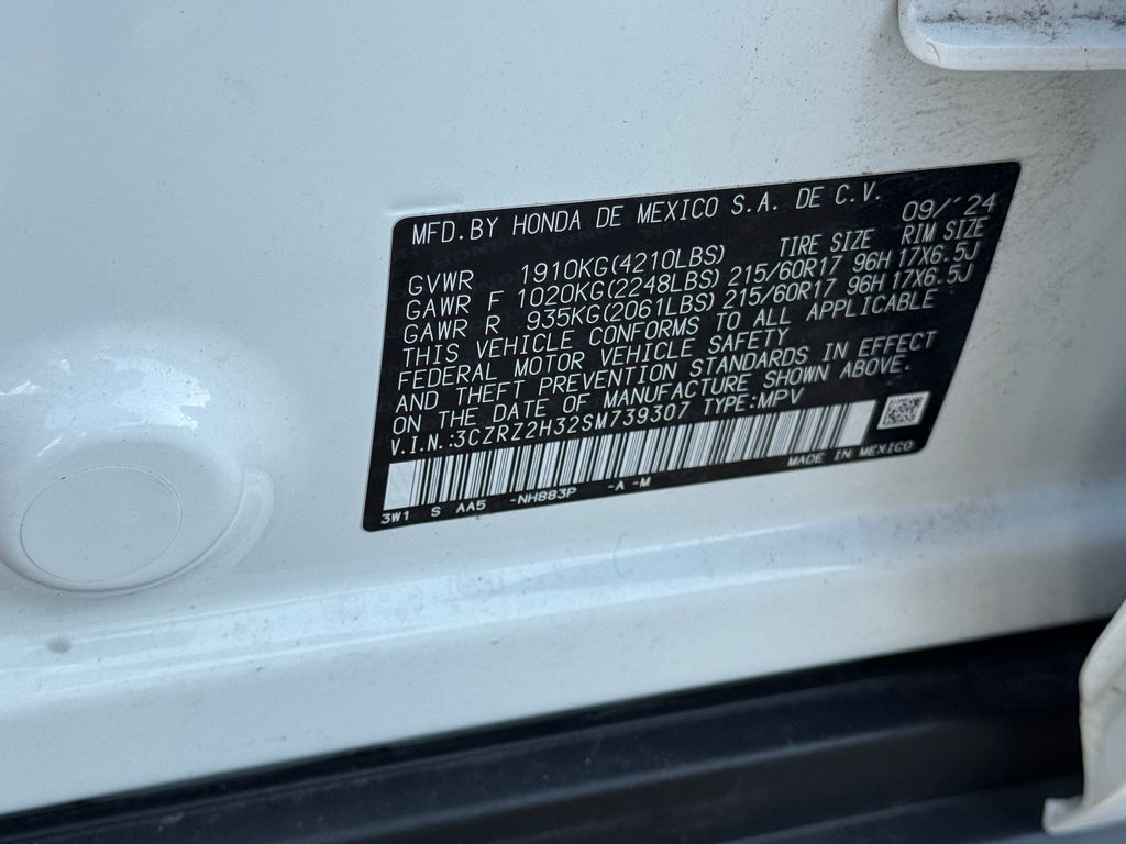 2025 Honda HR-V AWD LX