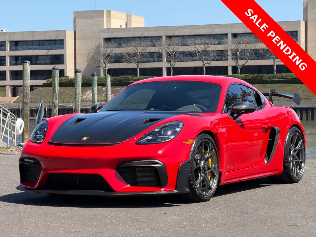 Guards Red 2025 Porsche 718 Cayman GT4 RS RWD Coupe Rear-Wheel Drive 7-Speed Automatic