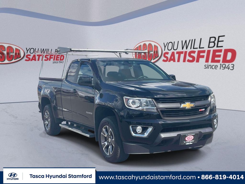 Black 2017 Chevrolet Colorado Pickup Truck Four-Wheel Drive 8-Speed Automatic
