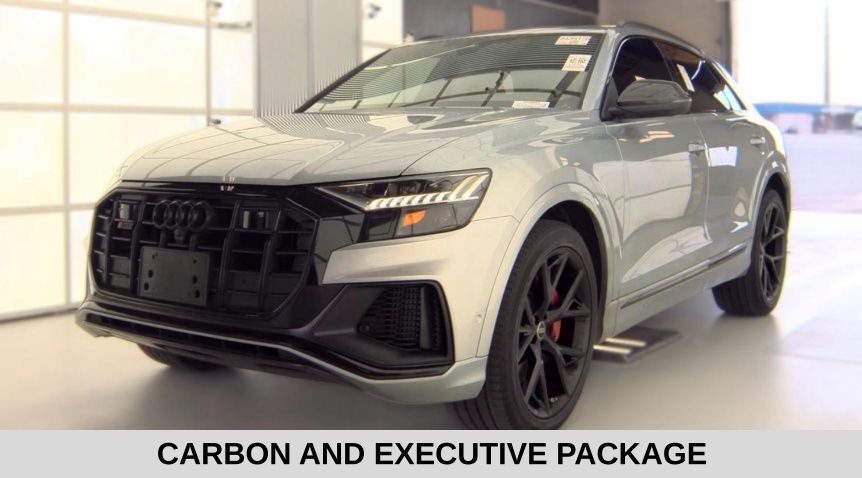 Satellite Silver Metallic 2023 Audi SQ8 SUV / Crossover All-Wheel Drive 8-Speed Automatic