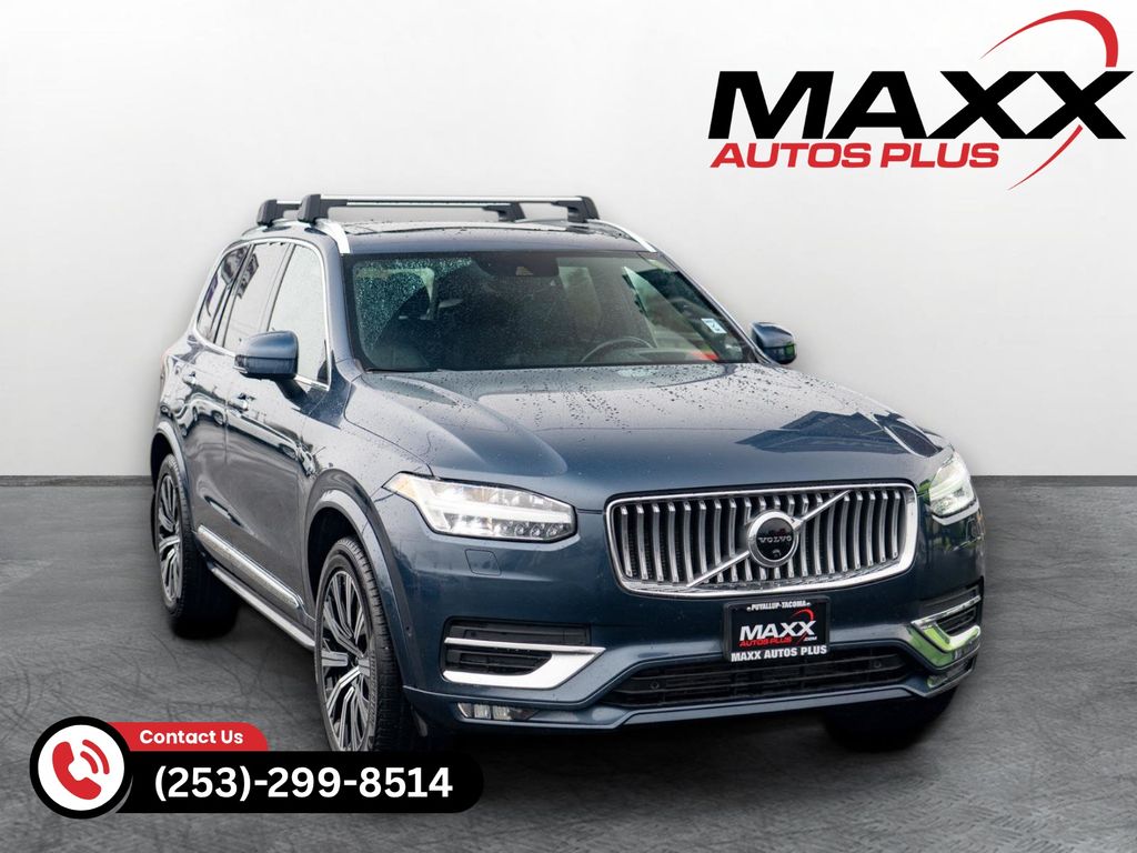 Blue 2022 Volvo XC90 SUV / Crossover All-Wheel Drive Automatic
