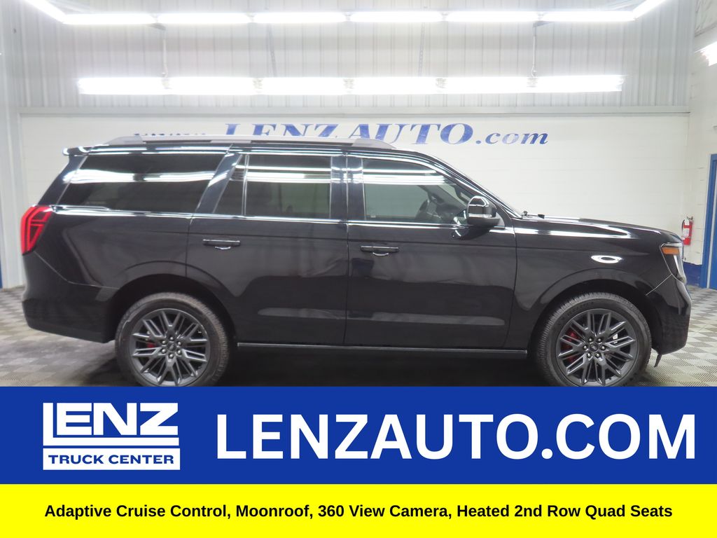Agate Black Metallic 2025 Ford Expedition SUV / Crossover Four-Wheel Drive Automatic