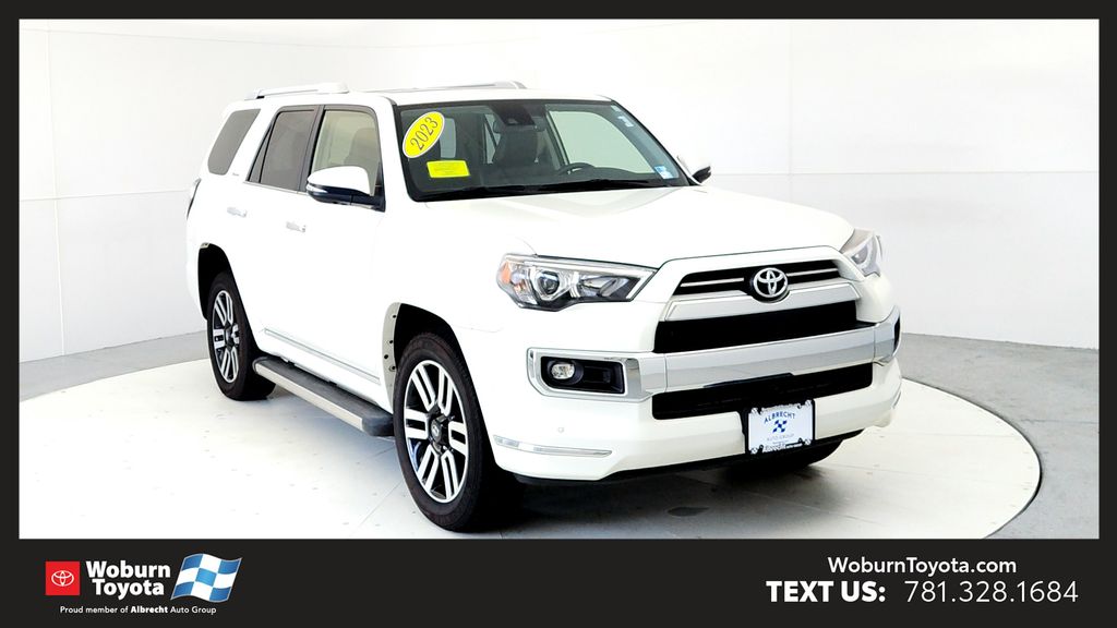 White (Blizzard Pearl) 2023 Toyota 4Runner SUV / Crossover All-Wheel Drive 5-Speed Automatic