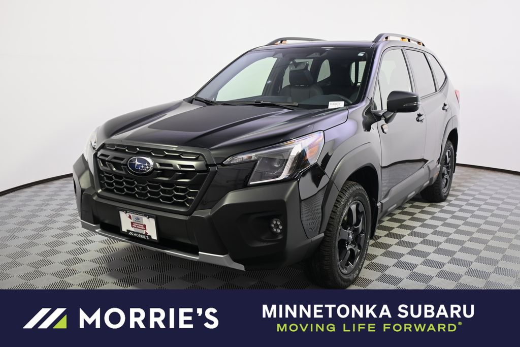 Crystal Black Silica 2025 Subaru Forester Wilderness Crossover AWD SUV / Crossover All-Wheel Drive Continuously Variable Transmission