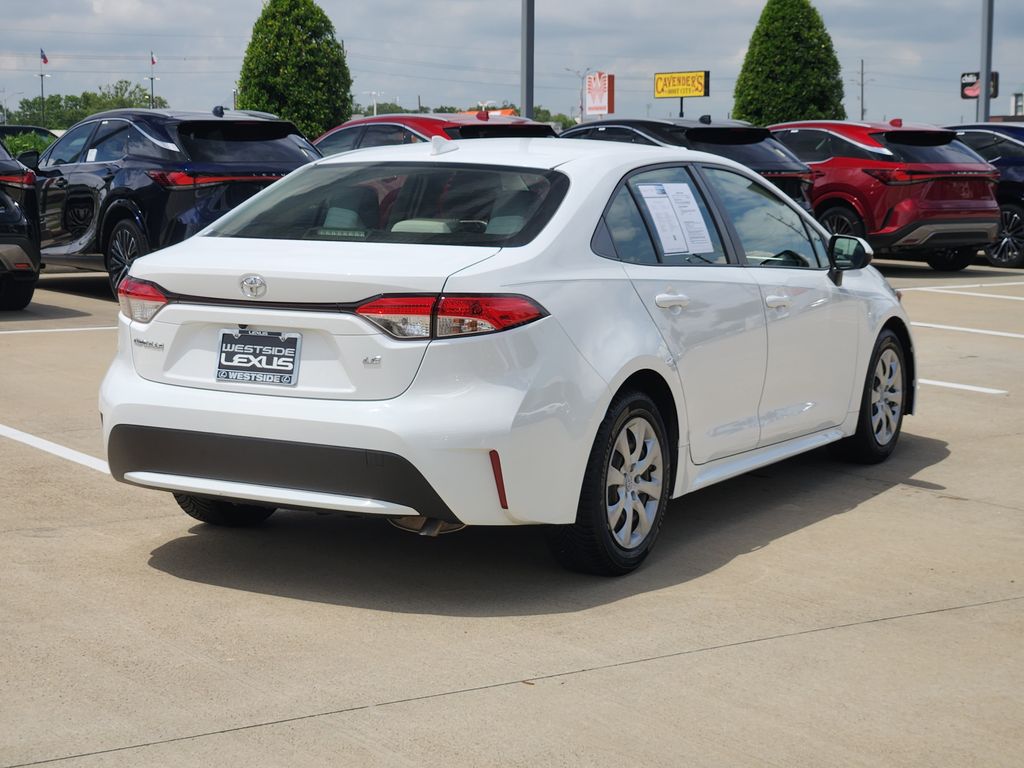 2021 Toyota Corolla LE White at Community Toyota