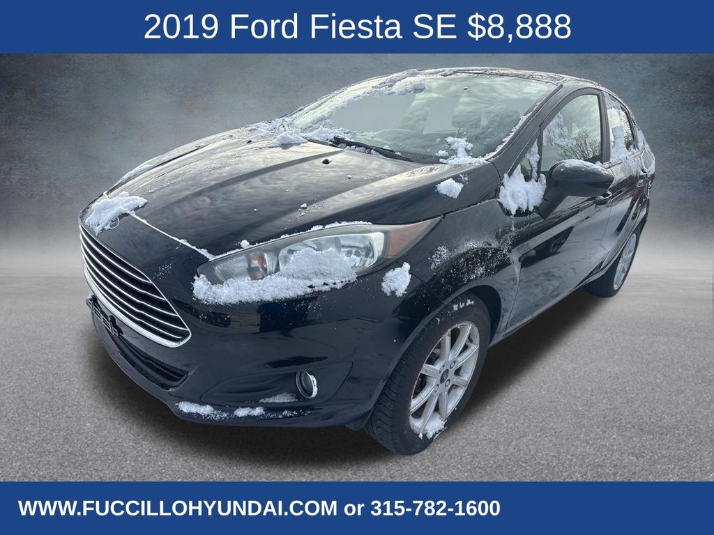 Shadow Black 2019 Ford Fiesta SE FWD Sedan Front-Wheel Drive 6-Speed Automatic