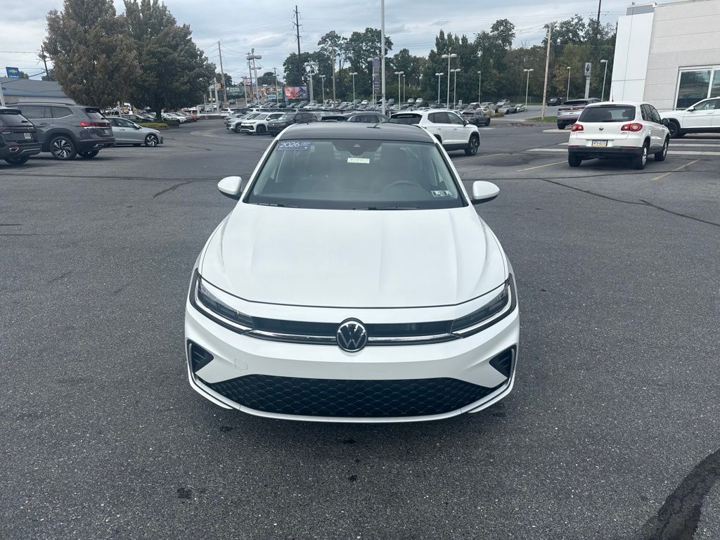 2026 Volkswagen Jetta 1.5T SE White at Sutliff Volkswagen