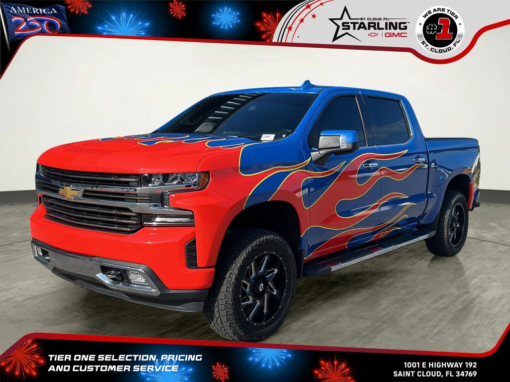 Oxford Brown Metallic 2022 Chevrolet Silverado 1500 Pickup Truck Four-Wheel Drive Automatic