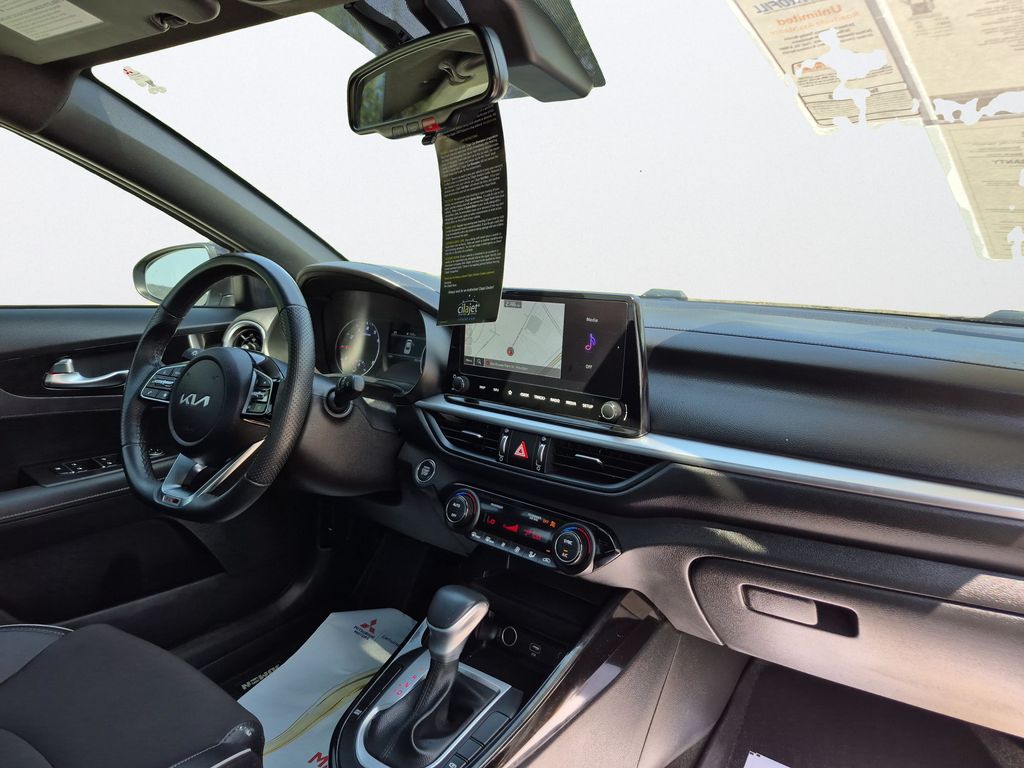 2023 Kia Forte GT-Line White at North Houston Mitsubishi