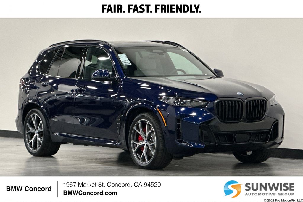 Tanzanite Blue II Metallic 2026 BMW X5 SUV / Crossover All-Wheel Drive 8-Speed Automatic