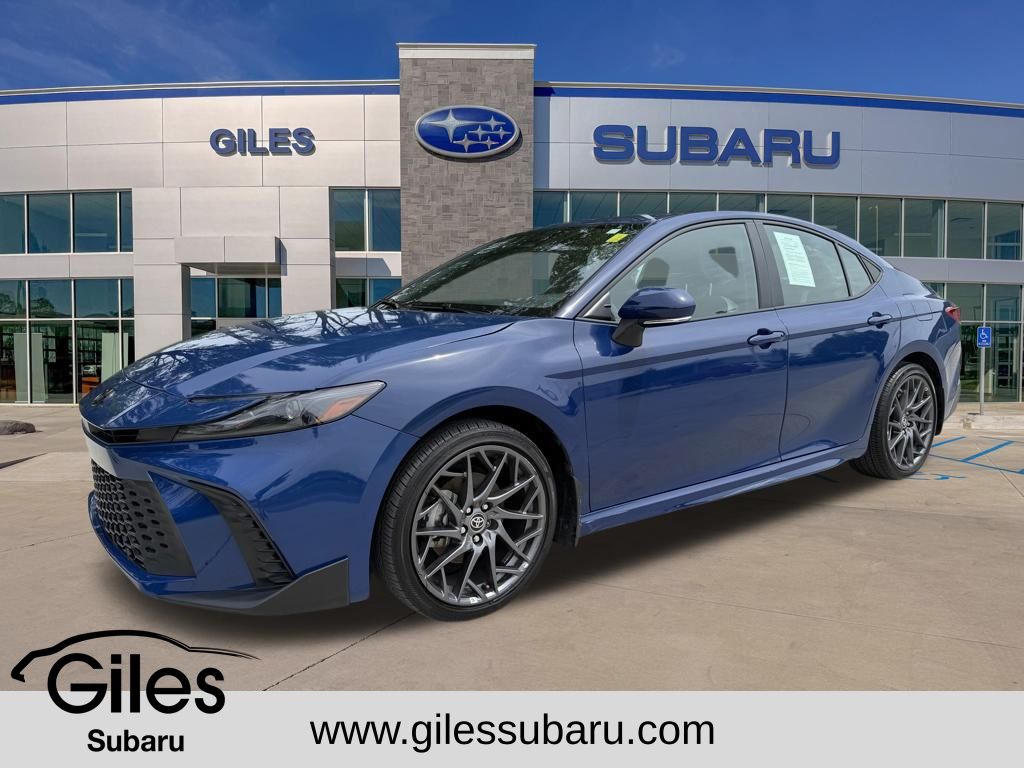 Reservoir Blue 2025 Toyota Camry Sedan All-Wheel Drive Automatic