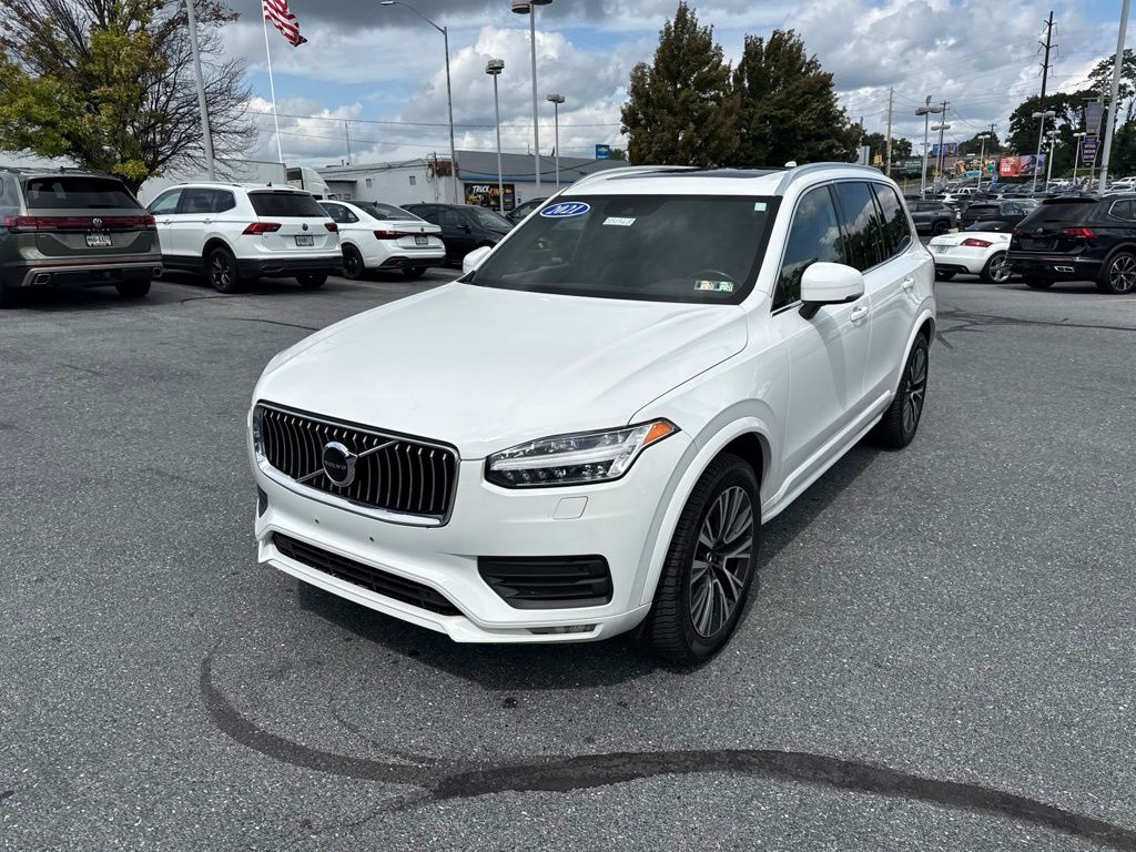 2021 Volvo XC90 T6 Momentum White at Subaru and VW of Moon Township