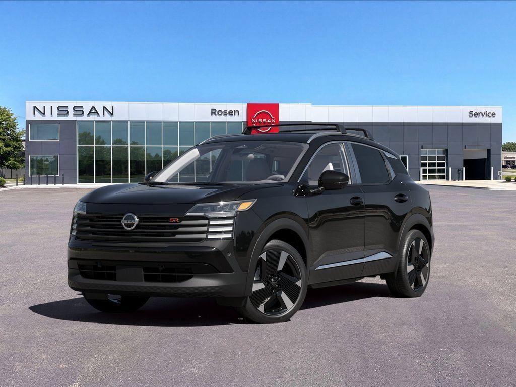 Super Black 2026 Nissan Kicks SUV / Crossover All-Wheel Drive Continuously Variable Transmission