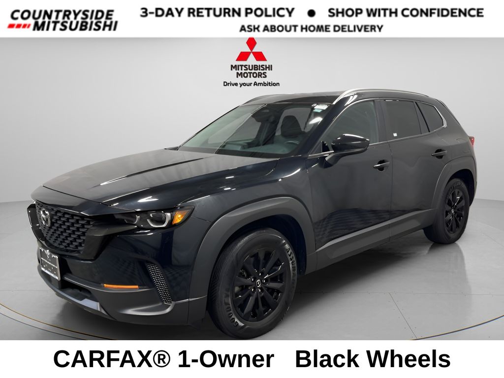 Jet Black Mica 2025 Mazda CX-50 2.5 S Preferred AWD SUV / Crossover All-Wheel Drive 6-Speed Automatic