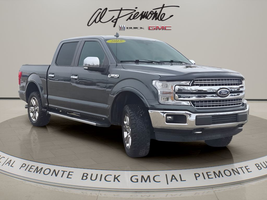 Guard Metallic 2018 Ford F-150 Lariat SuperCrew 4WD Pickup Truck Four-Wheel Drive Automatic