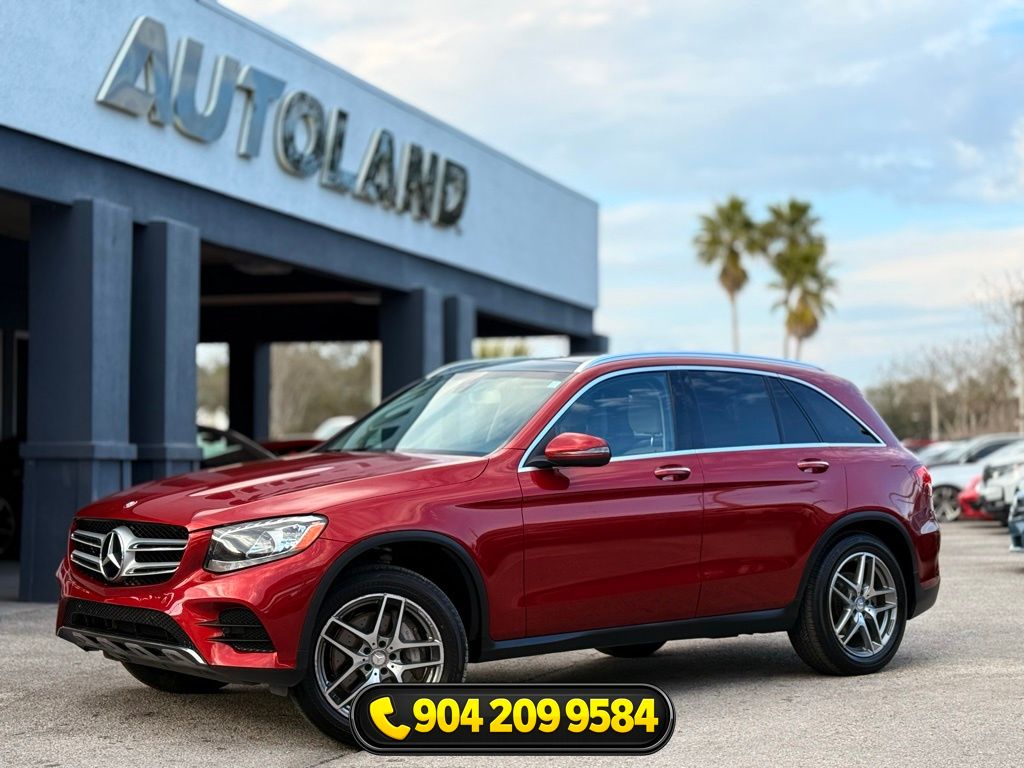 designo Cardinal Red Metallic 2016 Mercedes-Benz GLC 300 SUV / Crossover Rear-Wheel Drive 9-Speed Automatic