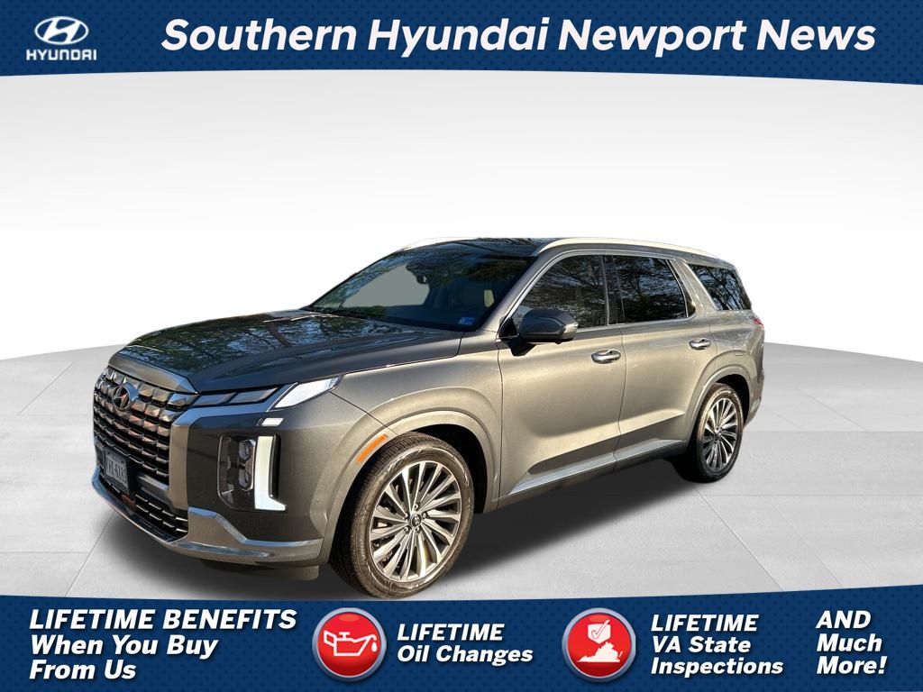 Gray (Steel Graphite) 2024 Hyundai Palisade Calligraphy AWD SUV / Crossover All-Wheel Drive 8-Speed Automatic