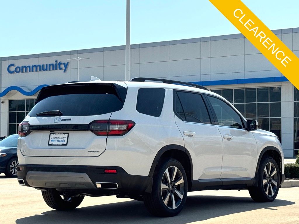 2025 Honda Pilot Touring White at AutoSavvy Houston Northwest