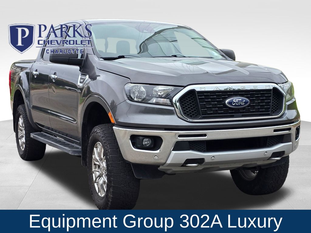 Gray (Magnetic) 2019 Ford Ranger Pickup Truck Four-Wheel Drive Automatic