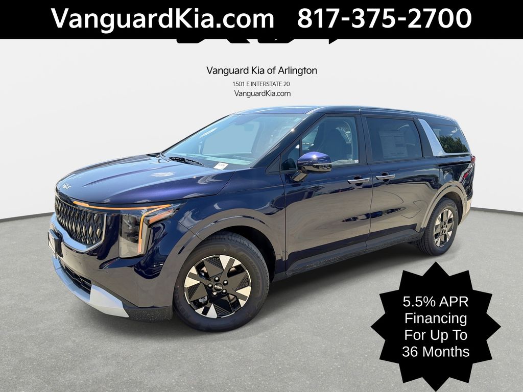 Deep Chroma Blue 2026 Kia Carnival Hybrid Minivan Front-Wheel Drive 6-Speed Automatic