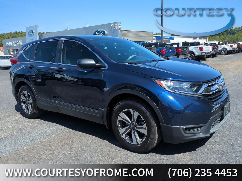 Black (Obsidian Blue Pearl) 2019 Honda CR-V SUV / Crossover Front-Wheel Drive Continuously Variable Transmission