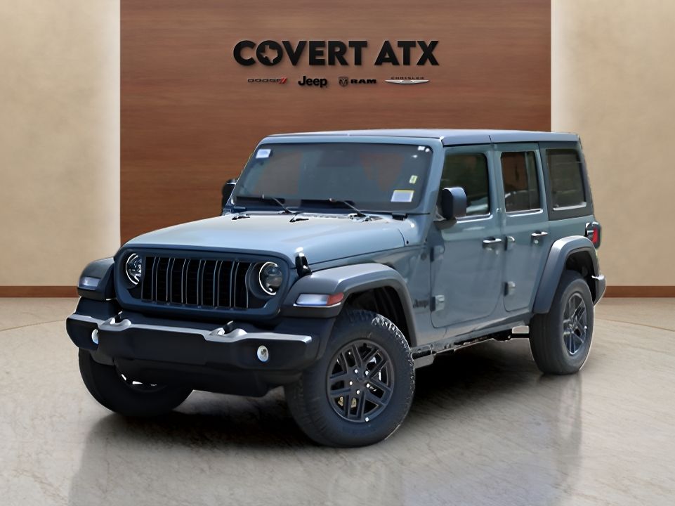 Anvil Clear Coat 2026 Jeep Wrangler Sport S 4-Door 4WD SUV / Crossover Four-Wheel Drive 8-Speed Automatic