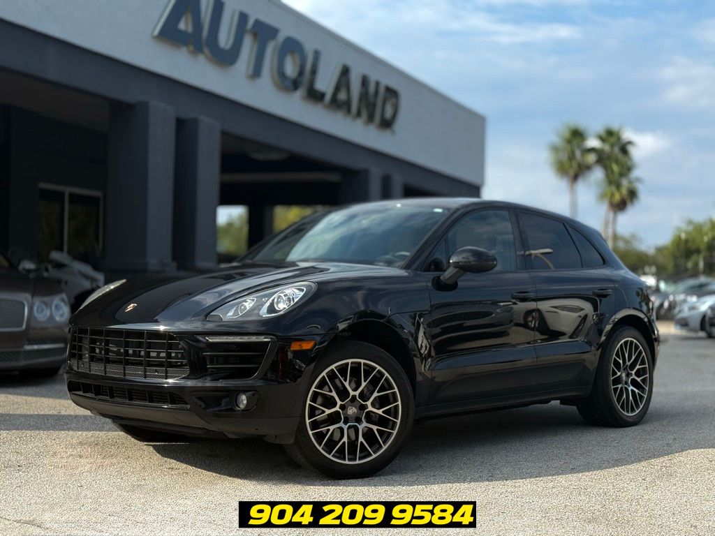 Black 2018 Porsche Macan AWD SUV / Crossover All-Wheel Drive 7-Speed Automatic