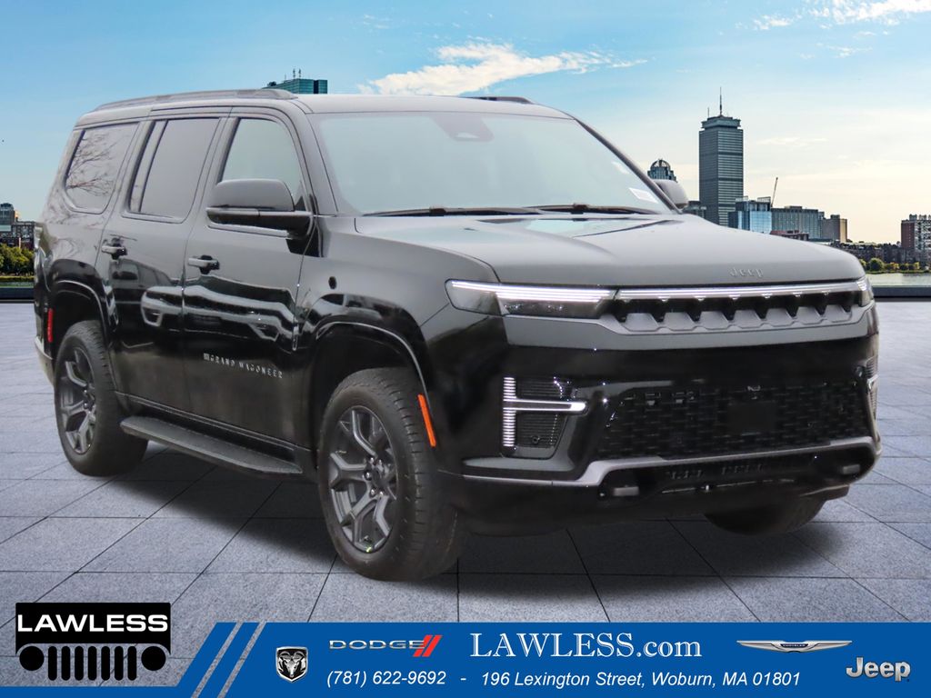 High Gloss Black 2026 Jeep Grand Wagoneer Upland 4WD SUV / Crossover Four-Wheel Drive 8-Speed Automatic