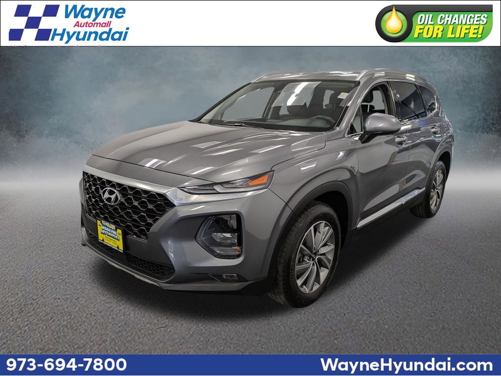 Machine Gray 2020 Hyundai Santa Fe SUV / Crossover All-Wheel Drive 8-Speed Automatic