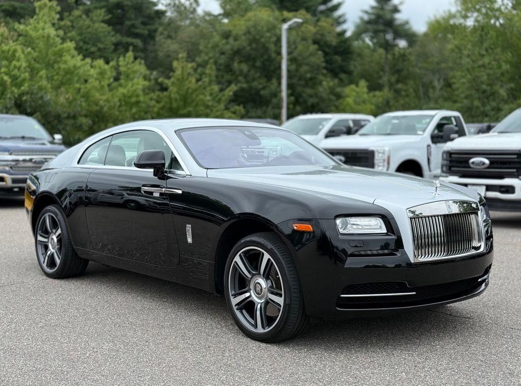 Black 2015 Rolls-Royce Wraith Coupe Rear-Wheel Drive 8-Speed Automatic