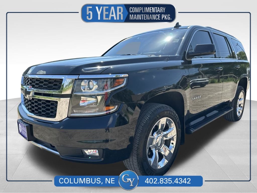 Black 2018 Chevrolet Tahoe SUV / Crossover Four-Wheel Drive 6-Speed Automatic Overdrive