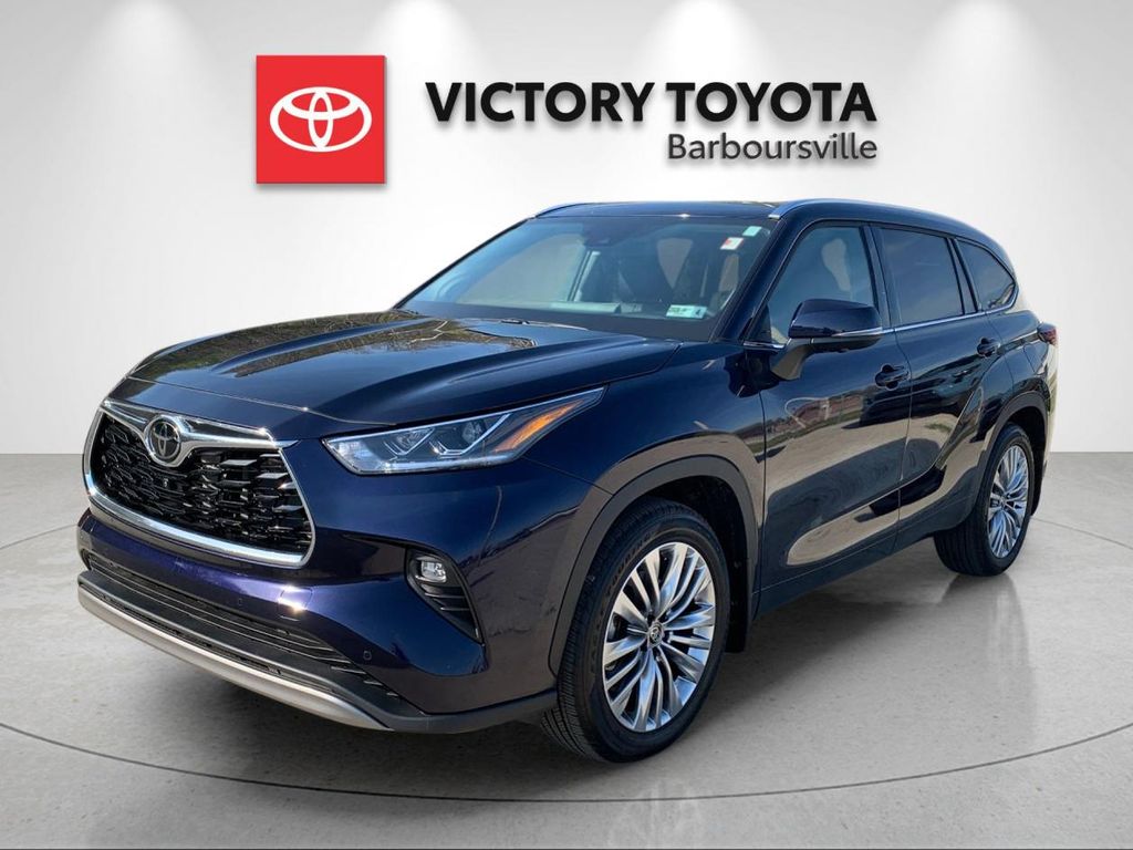 Blueprint 2025 Toyota Highlander Platinum AWD SUV / Crossover All-Wheel Drive 8-Speed Automatic